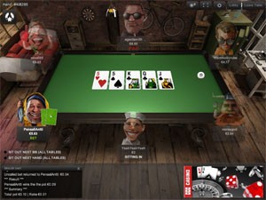 unibet poker screenshot