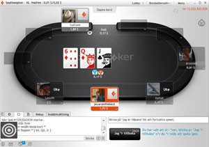 party poker screenshot